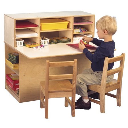 CHILDCRAFT Single-Sided Junior Writing Center, 36-1/4 x 29-1/2 x 32-1/4 Inches 1301526